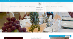 Desktop Screenshot of blekitnalaguna.com